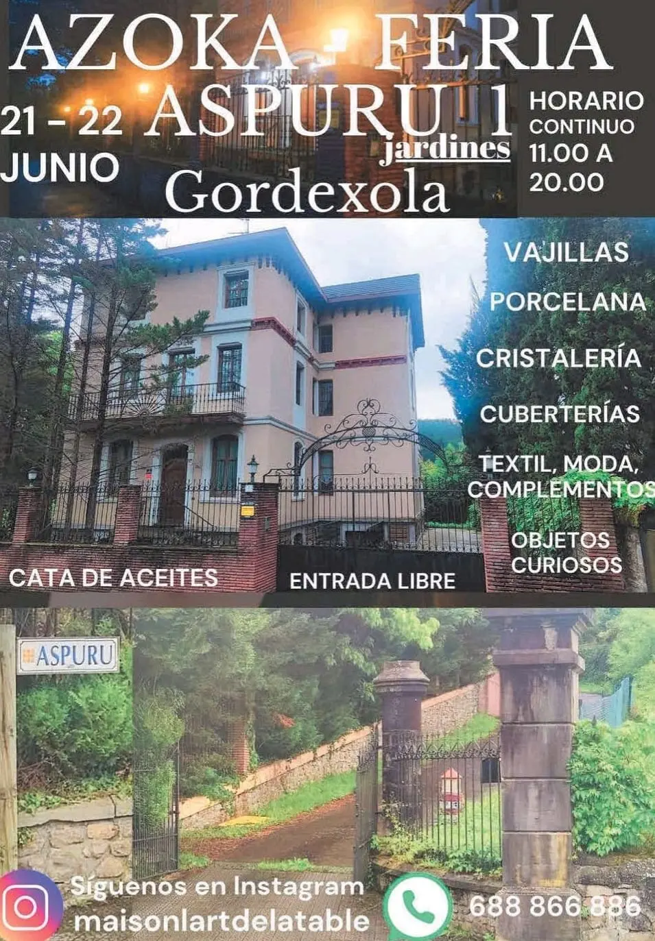 Cartel Azoka Feria Aspuru